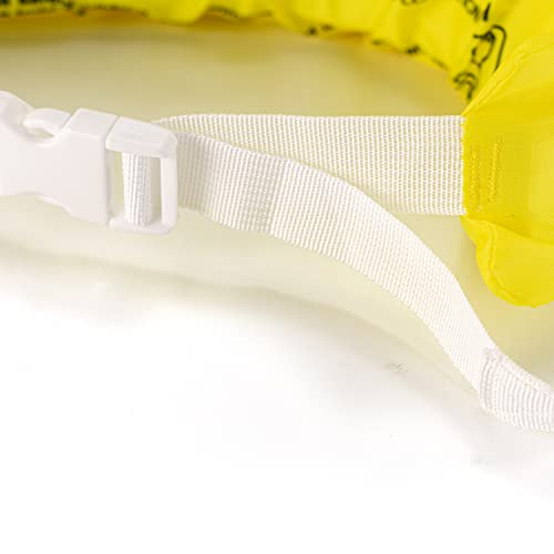 COLETE INFANTIL BOIA SALVA-VIDAS MEGA COMPRAS (Amarelo)