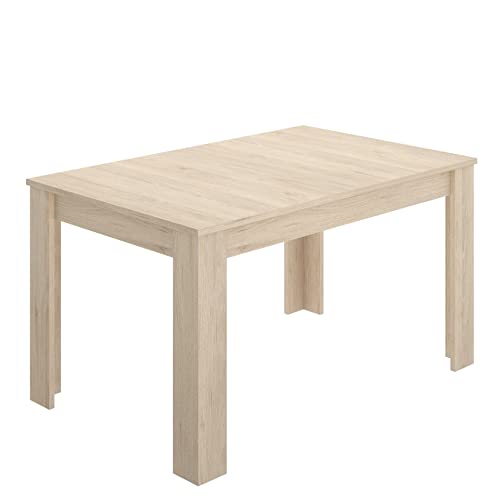 DEKIT GRUPO RIMOBEL LIQUIDATODO ® - Ausziehbarer Tisch 140 x 90 cm modern und günstig EXT bis 190 cm in Natur