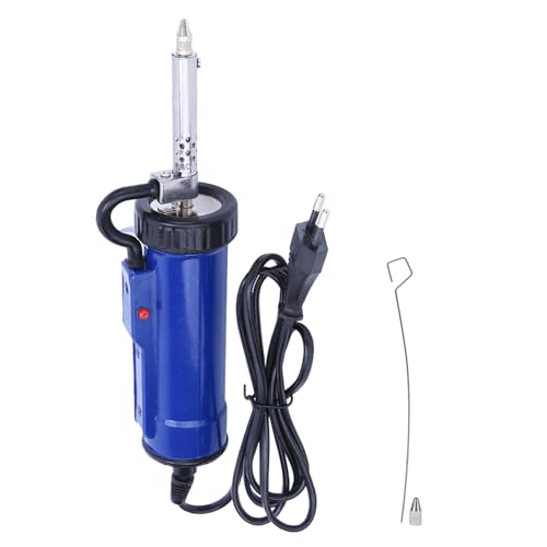 Desoldadora Eléctrica 30W con Enchufe Europeo 220V   Kit de Desoldadura Profesional con Bomba de Aire y Tubos de Silicona para Reparación Electrónica y Soldadura