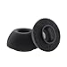 Klowcok Replacement Memory Foam Ear Tips for AirPods Pro 3 Wireless Earbuds, Compatible with AirPods Pro 3rd Generation 2025, Fit in The Charging Case, 3 Pairs Black (Small)
