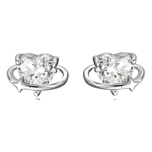 Boucles d'oreilles amour coeur pour illuminer vos tenues de fête