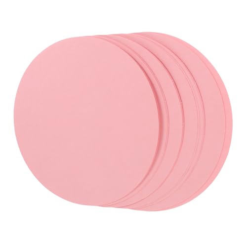 HOMSFOU Round Drawing Cardboard Paper 20 Sheets Paper Roll for Boys and Girls for Drawing Painting