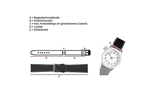 Correa de reloj Guinea Chrono en cuero marrón oscuro para estilo ejecutivo 2