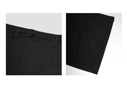 LKOUS Women's Wide Leg High Waisted Straight Dress Pants,Stretchy Business Work Trousers Suit Pants4