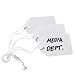 Avery White Marking Tags, Strung, 1-3/4