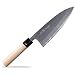 Produktbild Tojiro Aogami Damast - japanisches Deba Messer 180
