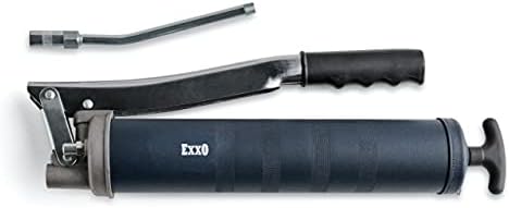 EXXO | Professional Grade Lever Action Grease Gun | 10000 PSI | Aluminium Cast Head | Manual Grease Pump