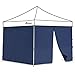 Sekey 2 Pareti Laterali con Cerniera per 3x3m Gazebo Pieghevole, Impermeabile, Senza Finestra, Blu