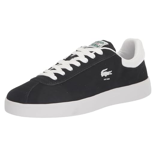 Lacoste Women's 46SFA0055 Sneaker, BLK/WHT, 8