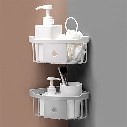 Rangement de salle de bain d'angle pour éliminer le désordre mural - 5
