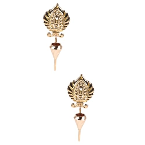 Cabilock 2 Piezas Candelabro para Colgar En La Pared Decoración Candelabros Colgantes Candelero Candelabro De Pared Portavelas Montado En La Pared Candelabros De Pared Mural Metal