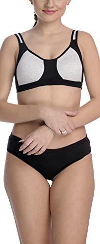 Image of StyFun Cotton Blend Sports Sets, Lingerie Set for Women, Combo Everyday Bra Panty, See Main Image to Check How Many Sets You Will Get