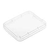 Couleur : transparent Hopper Lot de 10 boîtes de rangement en plastique pour cartes mémoire SDHC XD MMC