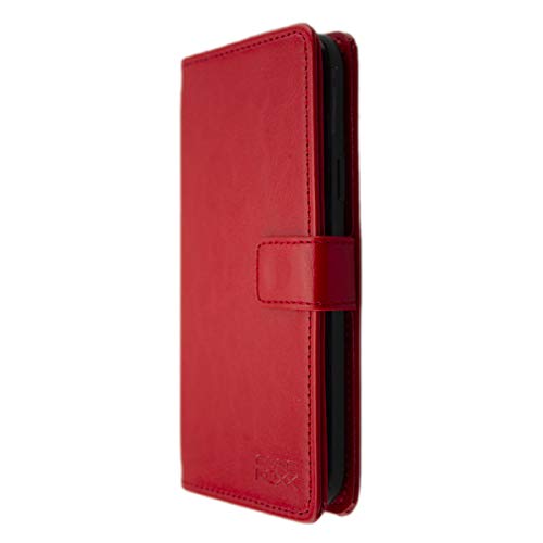 caseroxx Bookstyle-Case for Doro 8050/8050 Plus, Cover, faux leather, red, Card Slots & Magnetic Closure - Image 3
