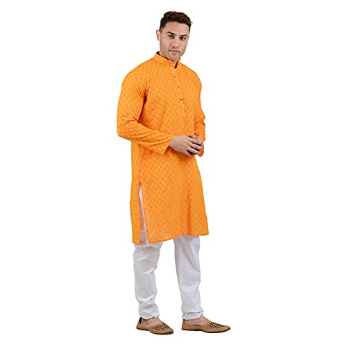 Image of Maharaja Shirt Men's Cotton Kurta Pyjama