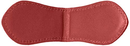 Naniwa Leather Tochigi Leather Slim Wallet Money & Multi Clip, Red, One size - Image 5