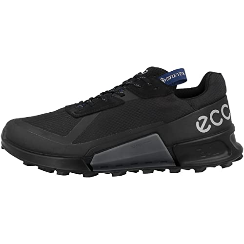 ECCO Men's Biom 2.1 X CTRY M Low GTX Running Shoe, Black/Black, 8-8.5 UK