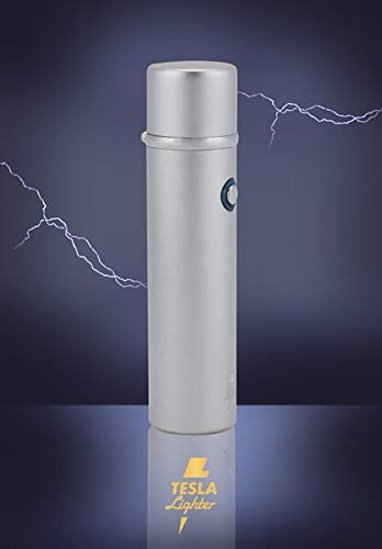 TESLA Lighter T02 Lichtbogen Feuerzeug, Plasma Double-Arc, elektronisch wiederaufladbar, aufladbar mit Strom per USB… – Bild 3