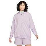 Talla S NIKE Sportswear - Sudadera con capucha de gran tamaño para mujer, color morado, lila, blanco, talla S, Lila, Small Más