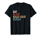 Funny Eat Sleep Rally Raid Repeat Gifts