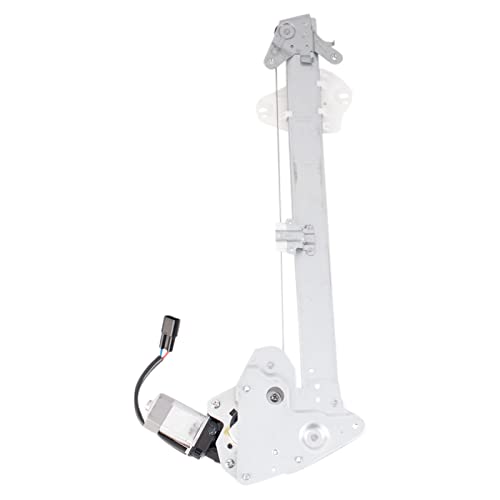 Image of TRQ Front Passenger Side Power Window Motor and Regulator Assembly Power Without Express Up and Down Compatible with 2013-2017 Honda Accord Sedan