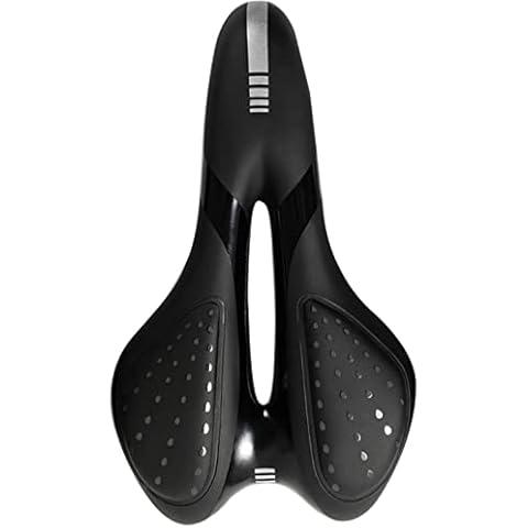 Bike Seat,Comfortable Bicycle Saddle,Bike Accessories Bike Seat Replacement for Mountain Bike Road Bike Exercise Bike Men Women and Ladies Cover