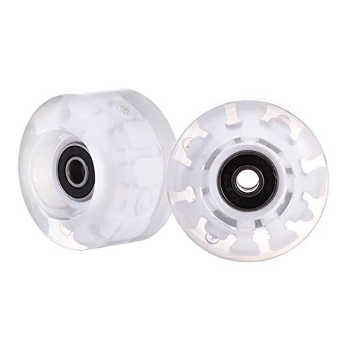COOLHIYA Roller Skates Double-row Skateboard Wheels Accessory for Skateboarding
