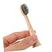 VALICLUD 4pcs Bamboo Toothbrush Replacement Heads for Electric Toothbrush Compatible with Philips Series Gentle Cleaning with Soft Bristles Alternative for Healthy Gums and