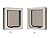 Cat Mate Cat Flap Accessories - Wall Liner For Use With 234 & 235