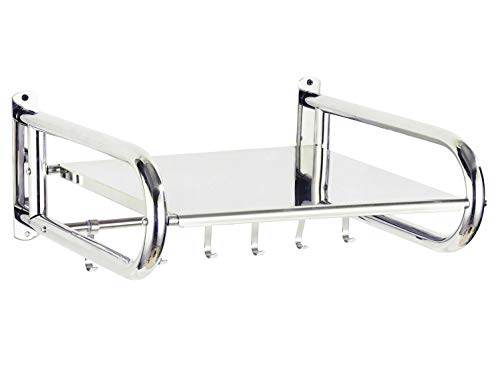 Oven Rack Regal FüR Mikrowelle,Ofen/Wandhalterung FüR KüChe Mikrowelle Backofen Wandhalterungen Edelstahl Universal Regal Mikrowellenhalterung Cover