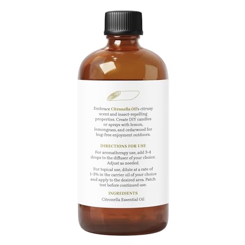 Aceite esencial de citronela 100% puro 16 oz miniatura 2
