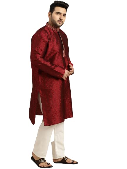Image of SOJANYA Men Kurta Pyjama With Nehru Jacket