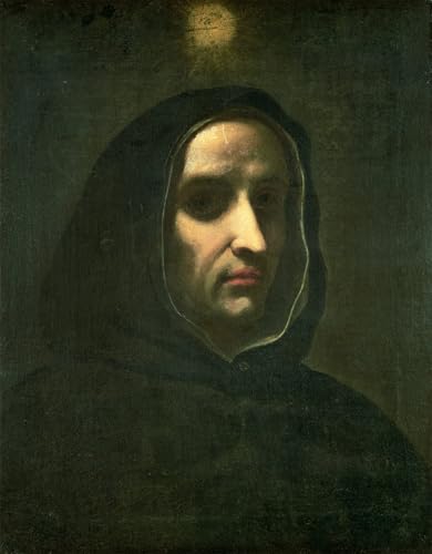 Portrait de Fra Angelico Affiche Artistique Toile Décoration du Salon 60x90cm