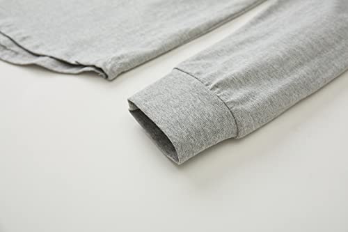 Image of KLIEGOU Men's 100% Cotton Longline T-Shirt, Pre-Shrunk Soft