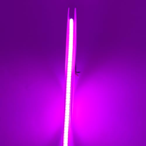 LumiyaHalo Purple COB LED Strip 24V 5mm 5m cob led Tape Light 400LEDs/m RA>90 High CRI 16.4FT 2000LEDs IP30 COB LED Light for Car TV Indoor Backlight (Purple DC24V)