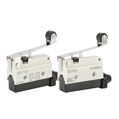 Microinterruptor TZ-7121 de 1NO 1NC que evita fallos en automatización 5 piezas