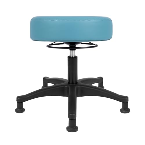 TAKE UR SEAT® All-Purpose Stools with Adjustable Seat and Easy Clean Performance Fabrics for Cleanroom Lab Medical Office Classroom Shop Garage Spa Massage Tattoo(Glide) (15