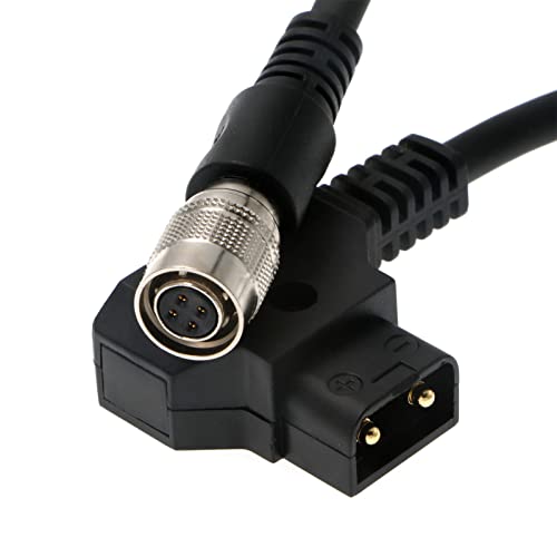 Cable de alimentación hembra de 4 pines contra desconexiones en monitores SmallHD AC7 OLED 2