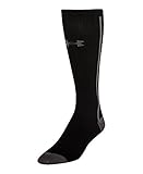 Under Armour Men's Circulare II Compression Over-the-Calf Socks (1 Pair), Black/Graphite, Large