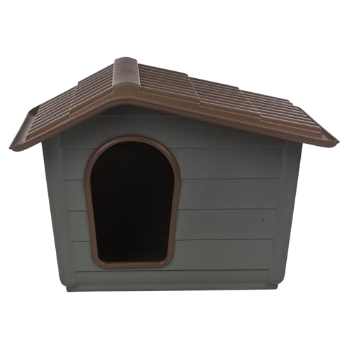 Sprint Plastic Dog House - Durable Outdoor & Indoor Weather-Resistant Pet Kennel with Gabled Roof, Easy-to-Clean Surface, and Quick Assembly - Ideal Shelter for Small & Medium Sized Dogs - Image 7