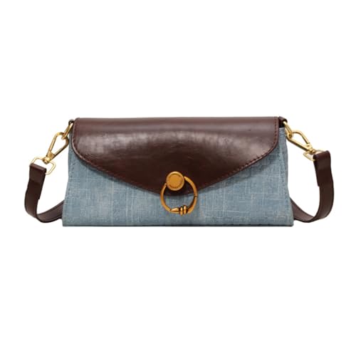 Petit sac carré en polyuréthane tendance et grande capacité pour femme
