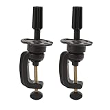 Generic Subgadora de Soporte para la Cabeza de Manikin, Soporte de Lámpara de de Aleación CLAMP 2 PAQUETO para BELLETE Salon