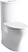 Kohler K-3723-0 Persuade Curv Comfort Height Two-Piece Elongated Toilet, White (Toilet seat not included)