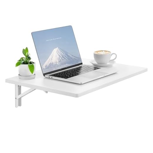 Wall-Mounted Folding Desk for Small Spaces