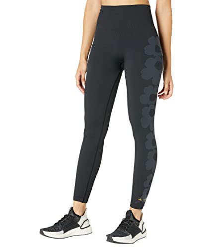 adidas Women's Marimekko Aeroknit 7/8 Tights, Black, X-Small