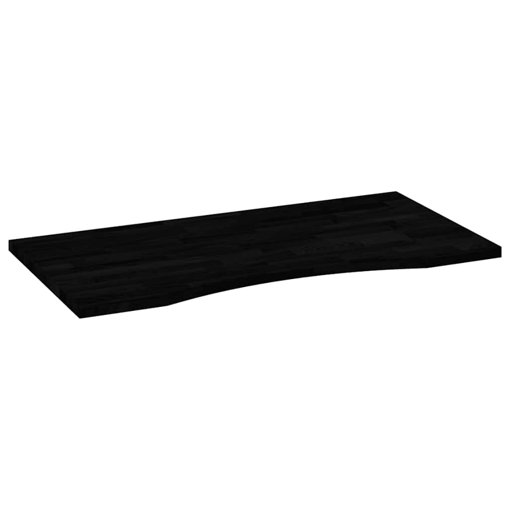 Generisch Piano da scrivania marrone scuro, 100 x 50 x 2,5 cm, in legno