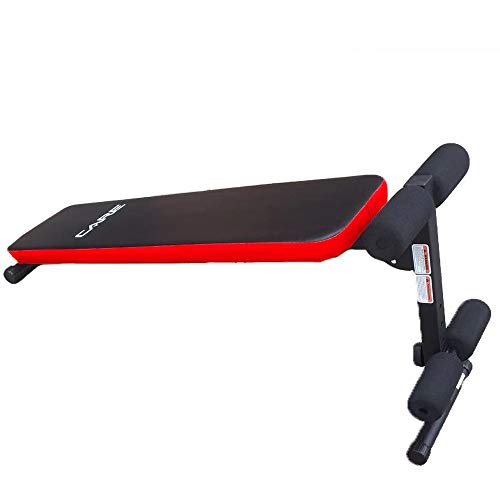 CARE FITNESS - Banc de Musculation Abdo Gym - Nombreuses Inclinaisons - Exercices Variés - Appareil Abdominaux - Musculation et Gymnastique à Domicile