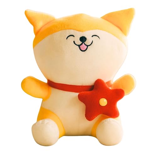 Image of TOYTALES Cat Plush Toy for Kids | Cute Soft Kitty Stuffed Animal with Flower for Girls & Boys | Baby Soft Toy | Cuddle Plush for Toddlers & Children | 20CM Cute Cat Toy