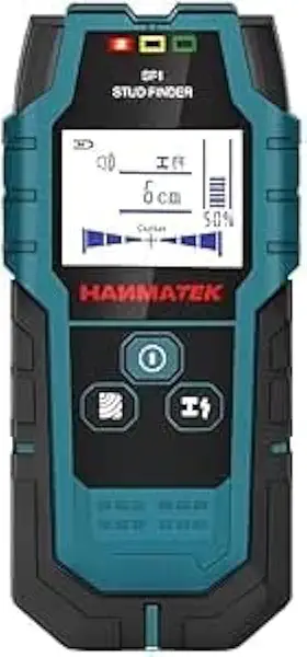 Scanner Detector de Parede Profissional – Localiza Tubos, Fios Elétricos, PVC, Madeira e Metal – Sensor de Alta Precisão com Tela Digital
