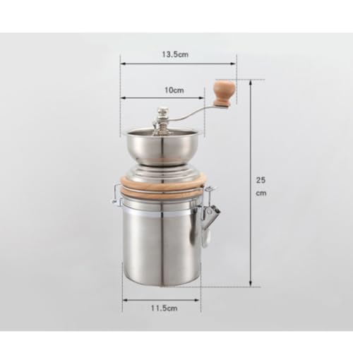 Molinillo manual de café portátil para cocina de casa y viajes KICHOUSE 3